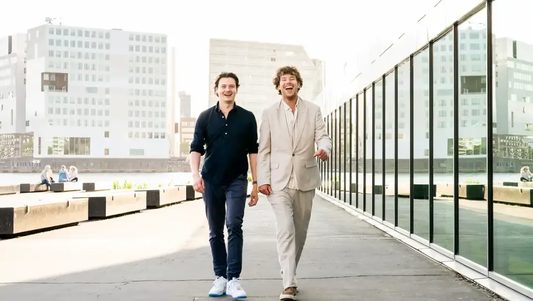 Job van den Berg en Remy Gieling, oprichters ai.nl